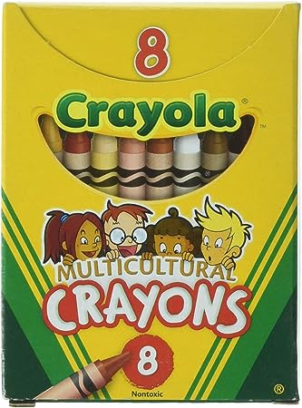  Multicultural crayons for different skin tones