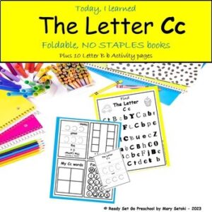 The Letter Cc Foldable Book Plus 10 Activity Pages