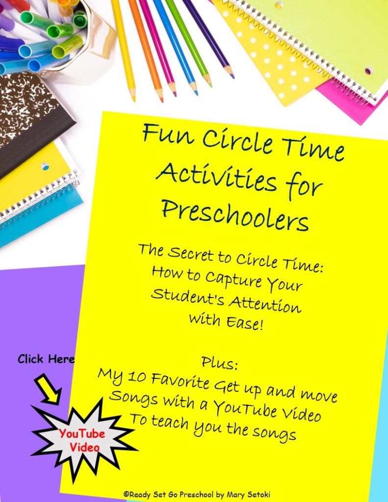 Fun Circle Time Activities for Preschoolers.